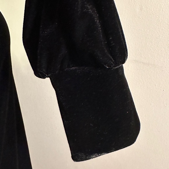One State Nordstrom Velvet Dress Size Small Black - Picture 6 of 10